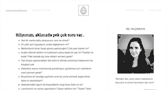 Desktop Screenshot of nilyalcinkaya.com